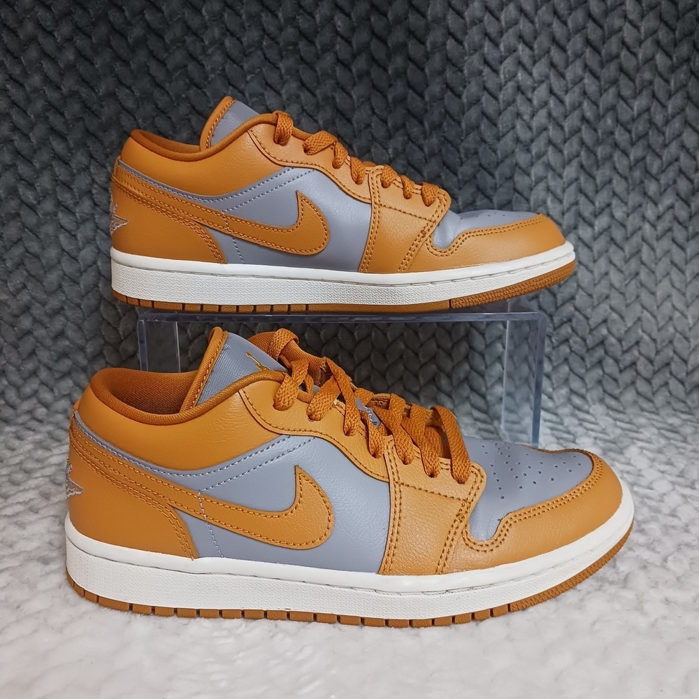 Nike Air Jordan 1 Low Cement Grey Chutney Women's Sneakers Shoes Size 7